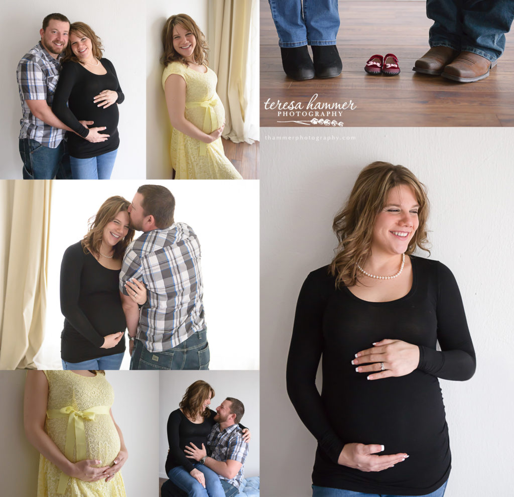 Caitlin | Indoor Maternity Session | Carroll County, Illinois Maternity ...