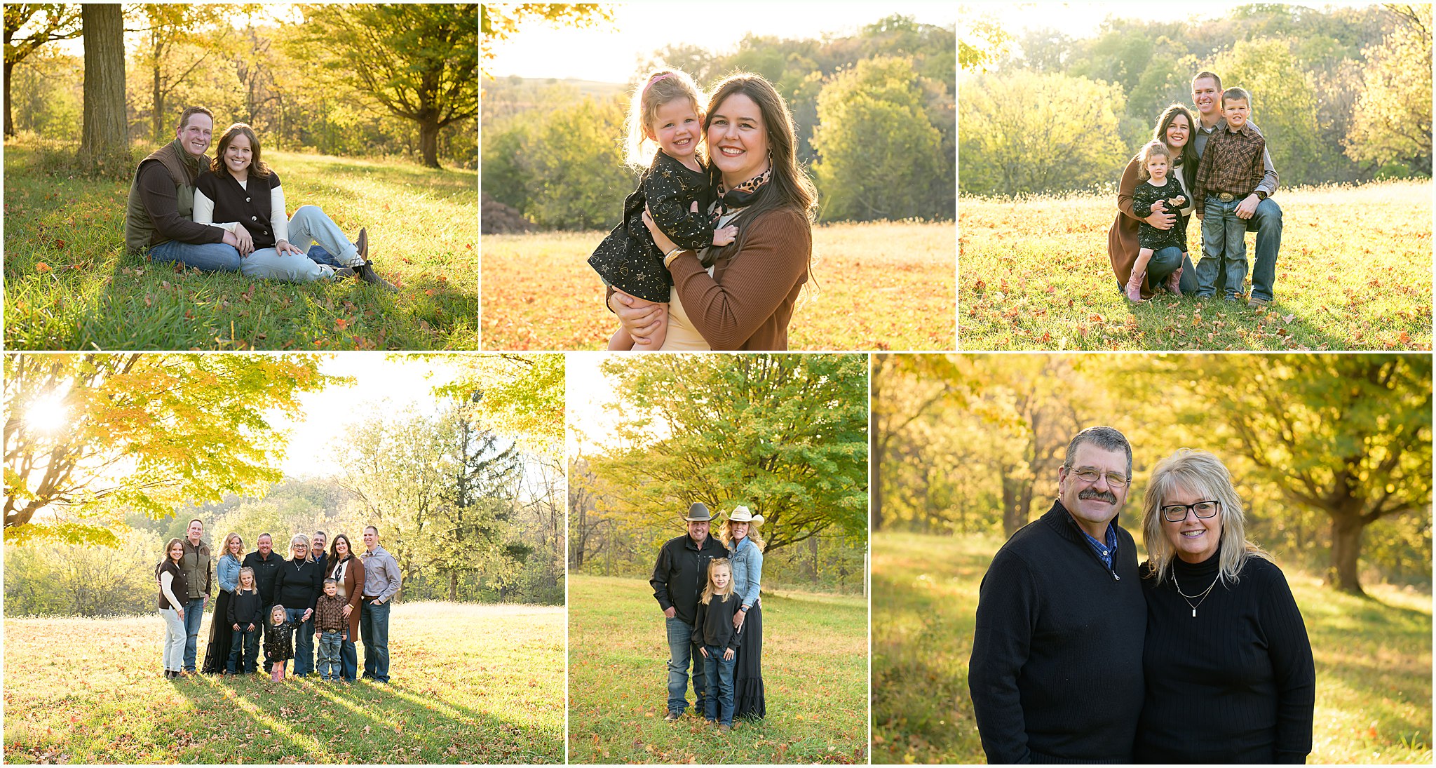 Ruter Family | Outdoor Fall Family Photography | Shannon IL