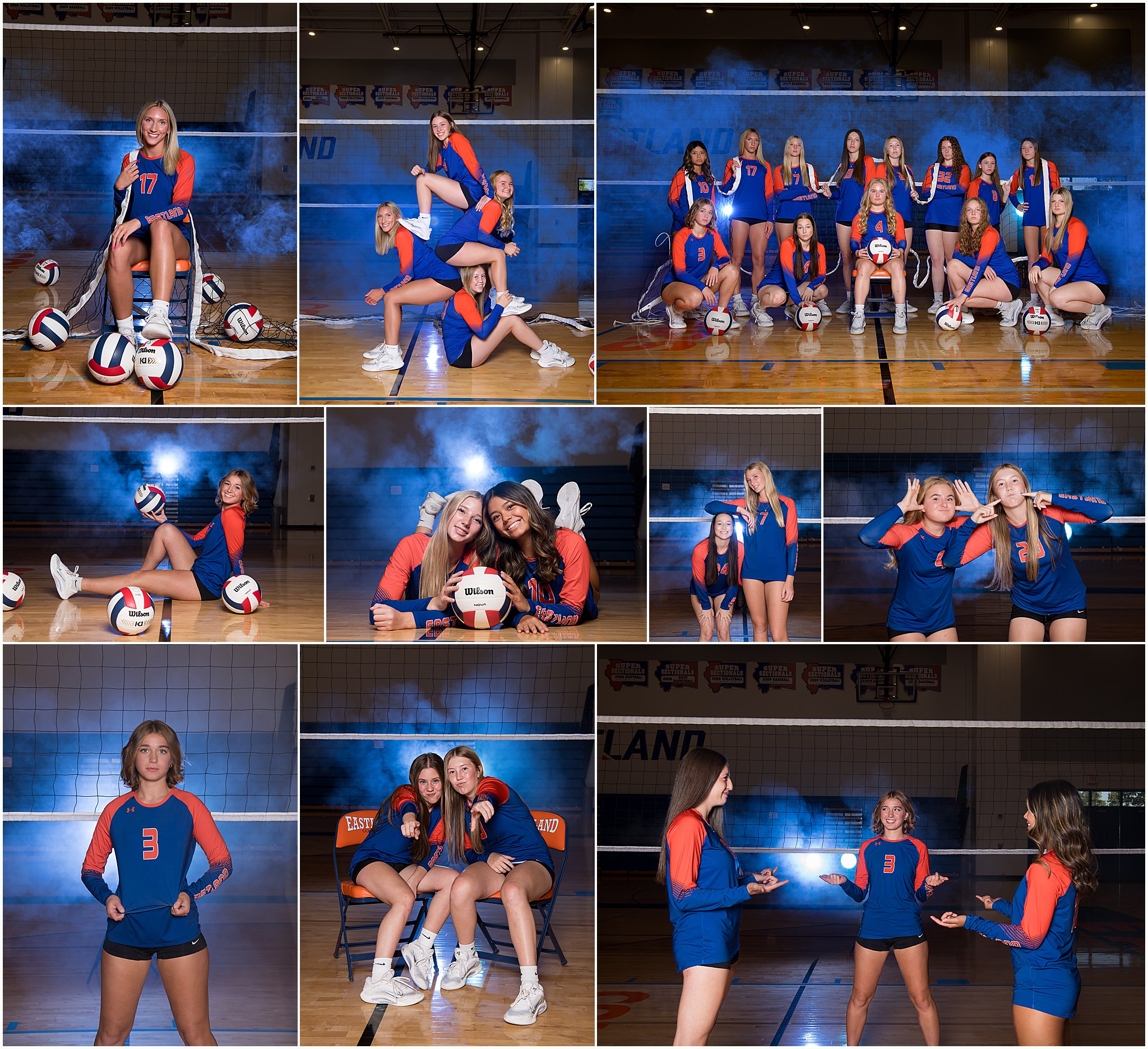 Eastland High School Volleyball Team Hype Session